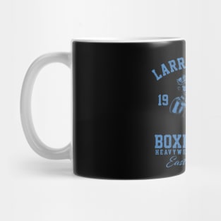 Boxing Club Larry Holmes Blue Mug
